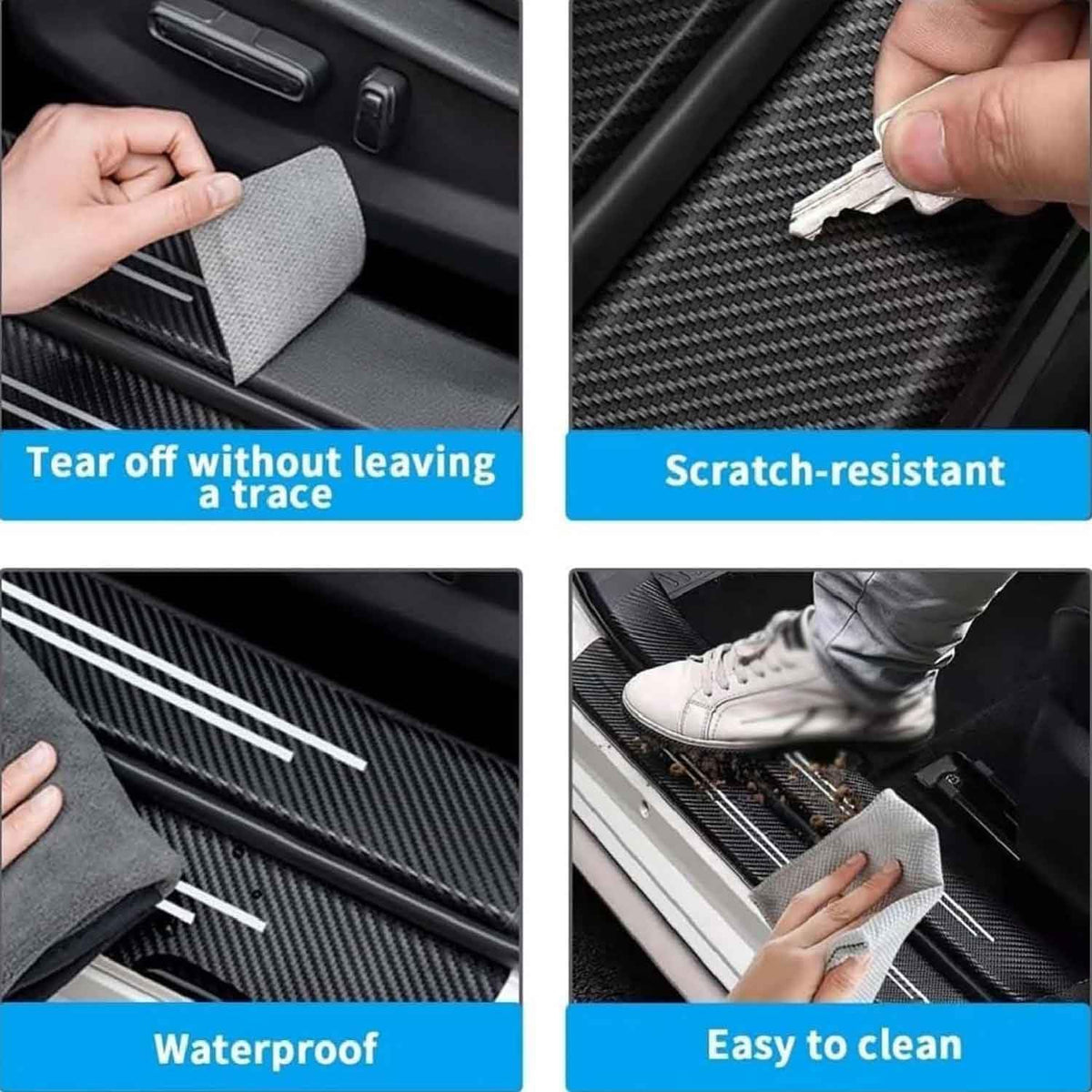 Door Sill Protector for Chevrolet Chevy Colorado GMC Canyon 2020-2025