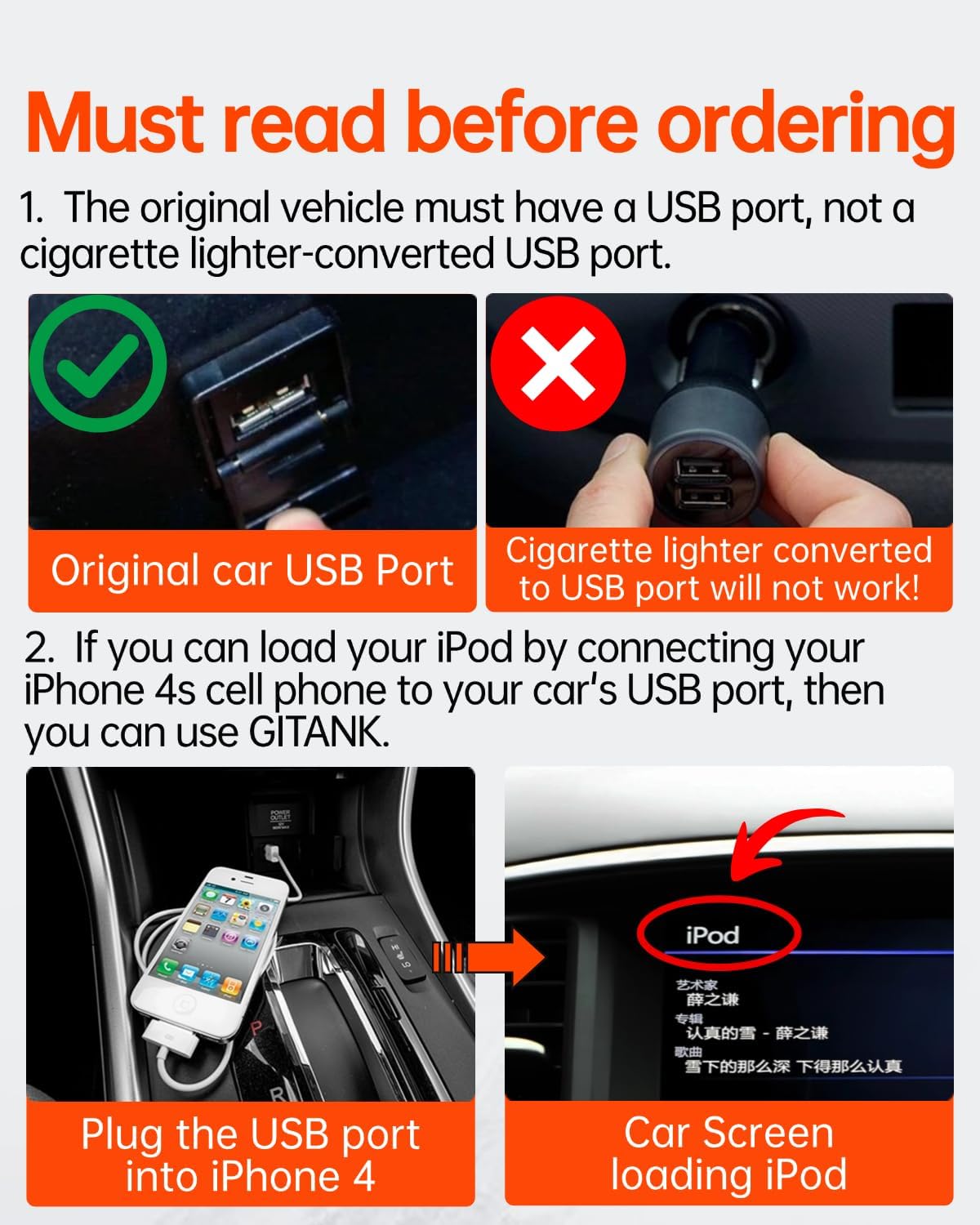 USB Bluetooth 5.3 Car Adapter for Infiniti G37 FX35, Nissan, etc