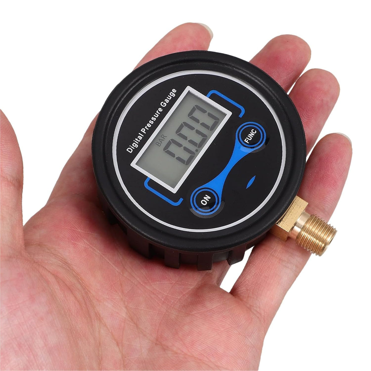 Digital Tire Pressure Tester Device with LCD Display Car Tyre Pressure Gauge Portable Automotive Tire Gauge Tool for SUV and Truck Use
