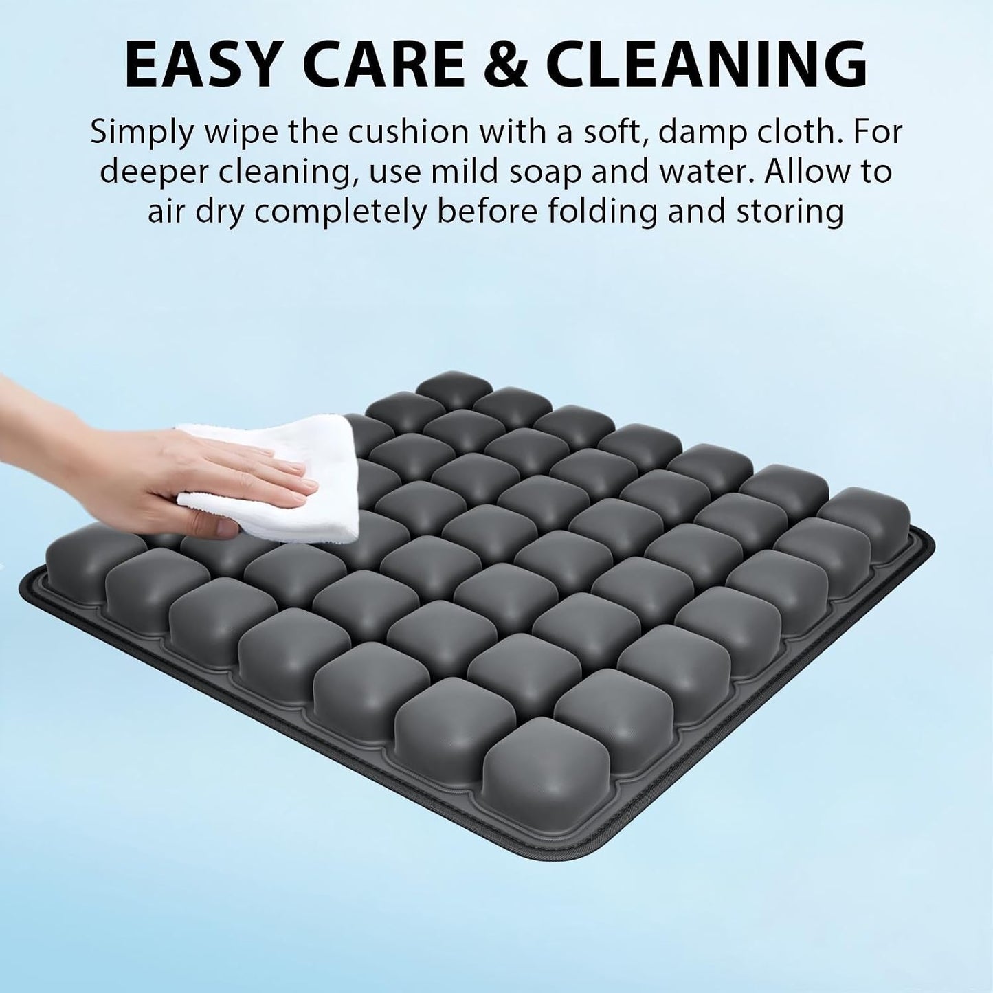 Travel Cushion Airplane Seat,Adjustable Airplane 49 Airbags seat Cushion for Long Flights,Press Type Air Inflatable Seat Cushion,for Car,Office,Stadium,Wheelchair, Travel,Heavy Duty