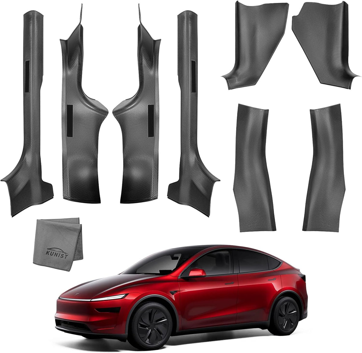 8PCS Door Sill Protector for Tesla Model Y Juniper [Anti-Kick]