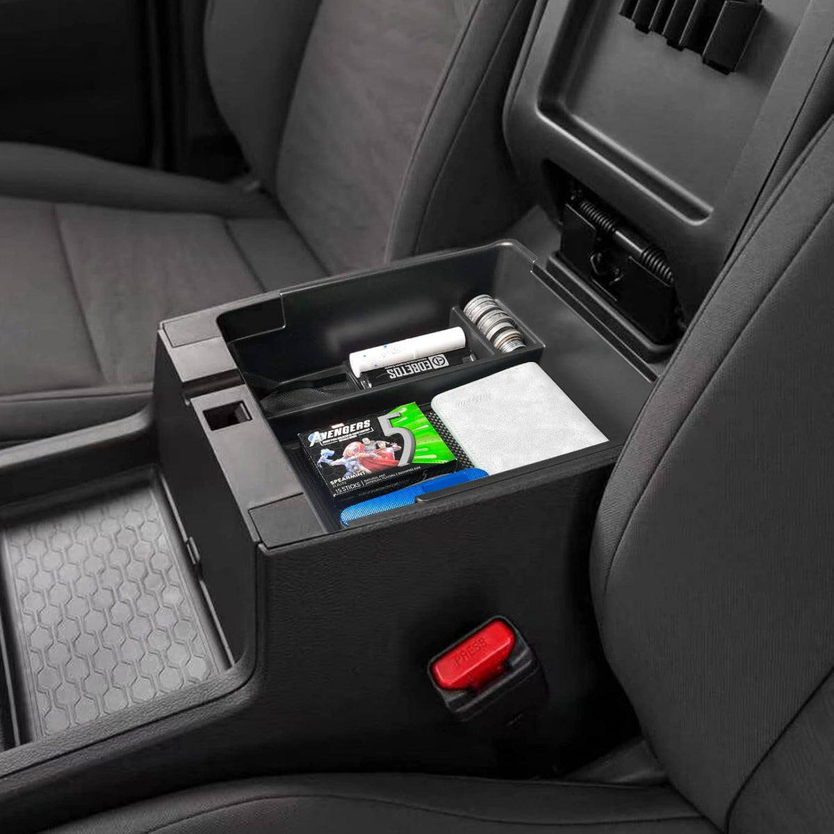 Center Console Organizer Tray for 2022-2026 Nissan Frontier Armrest Storage