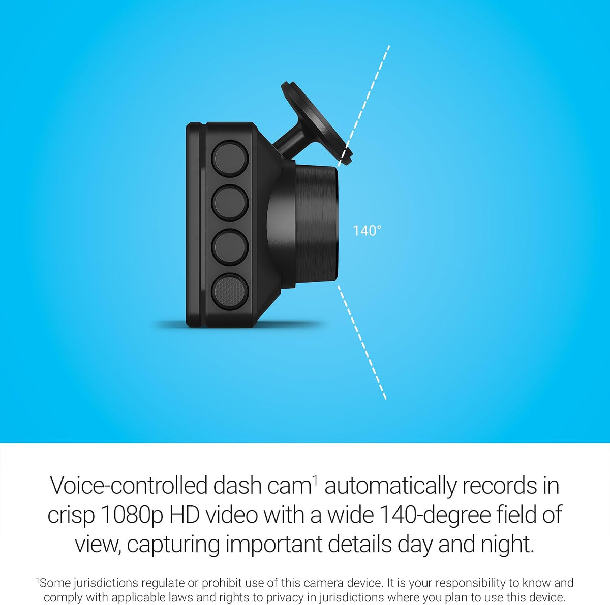 Garmin Dash Cam™ X110, Compact 1080p HD Dash Cam