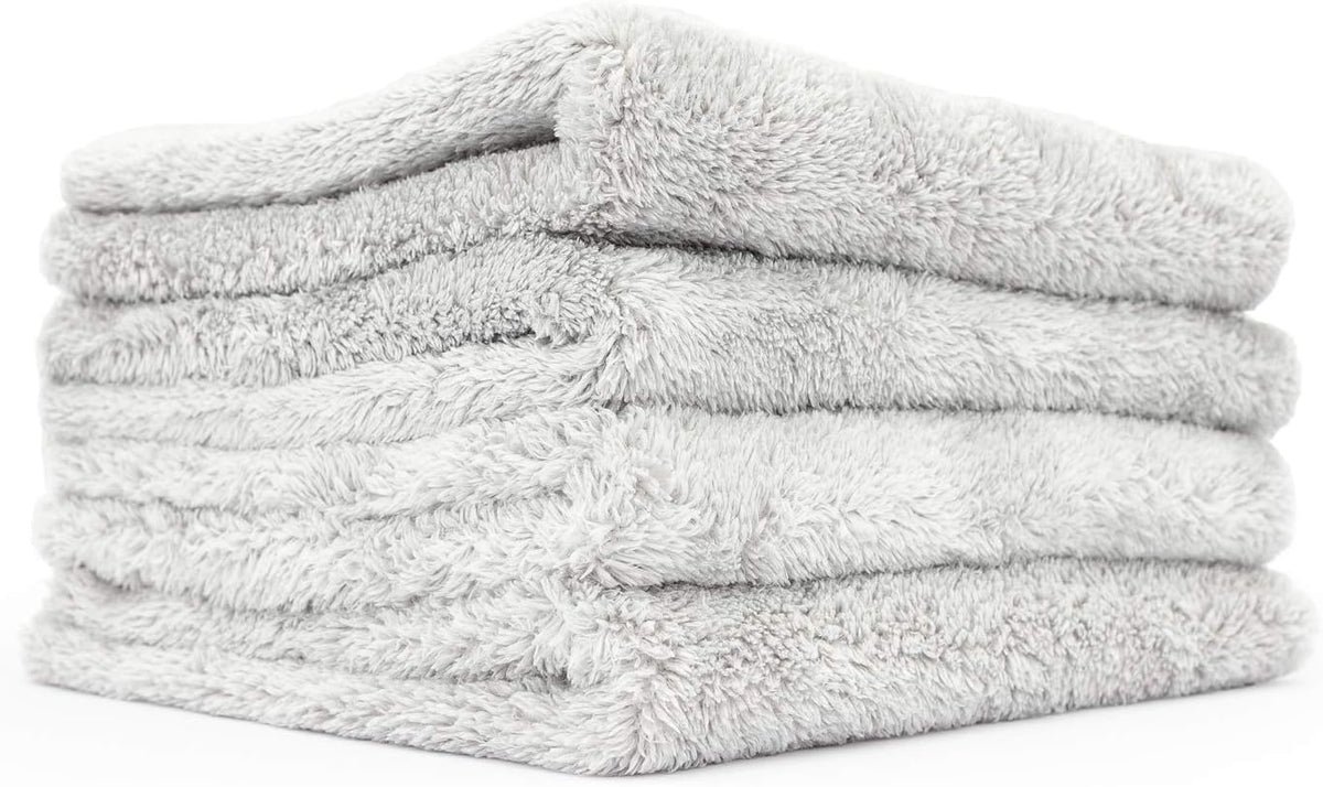 The Rag Company Eagle Edgeless 500 Detailing Towel, 16x16 in, 4-Pack