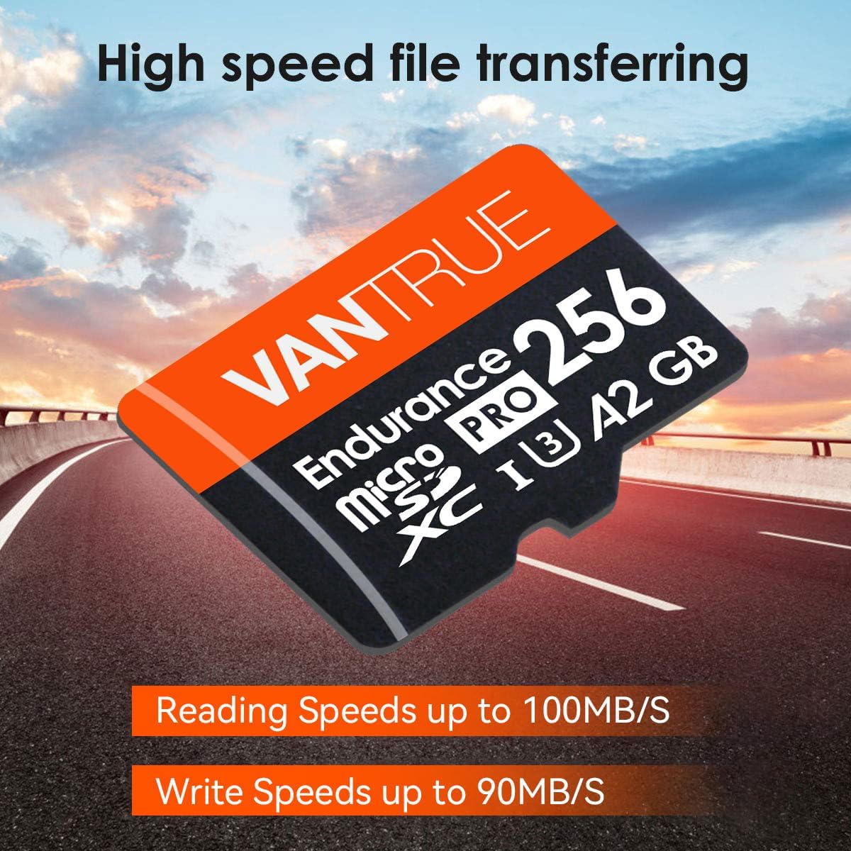 【Bundle: Vantrue N2X Front Inside Dash Cam + Hardwire Kit+ Vantrue 256GB SD Card】 Dual Dashcam, Infrared Cabin Camera, STARVIS 2, GPS, WiFi Dash Cam