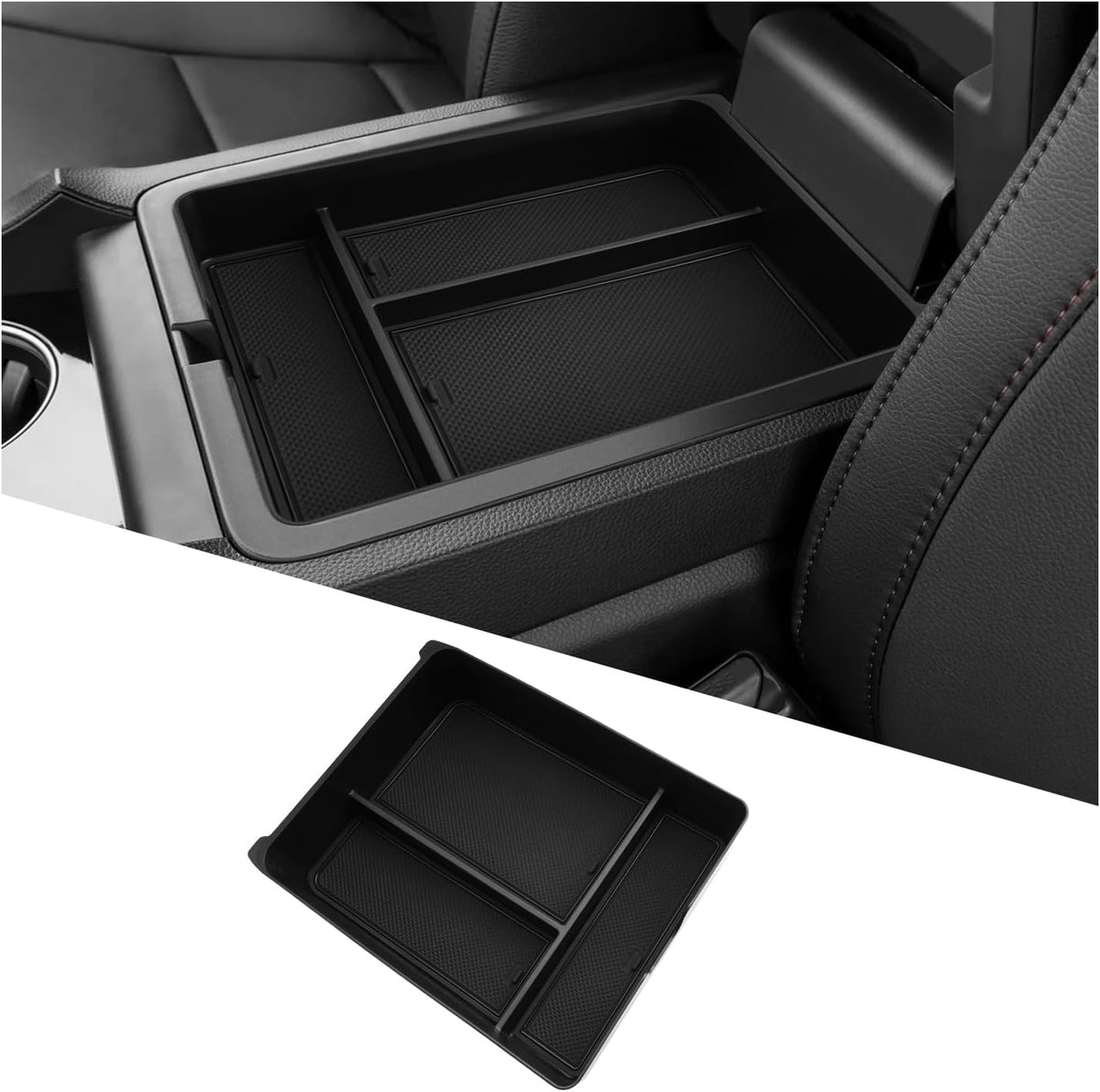 Ruiya 2026 Passport Center Console Organizer,for Honda Passport 2026 Accessories ABS Material Middle Console Glove Tray Compatible with 2026 Honda Passport RTL/TrailSport/TrailSport Elite