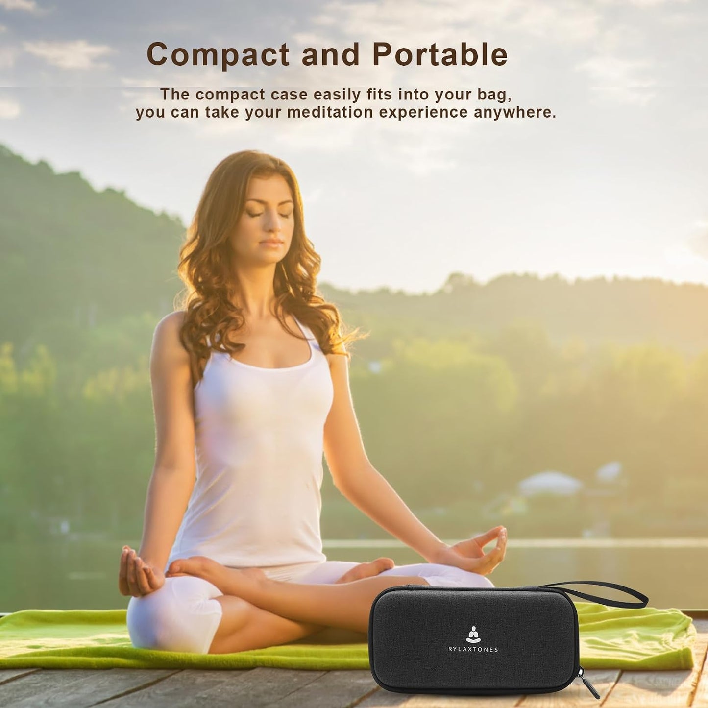 Carrying Case Travel Case Carrying Storage Bag Meditation system MS-8 (ONLY CASE)