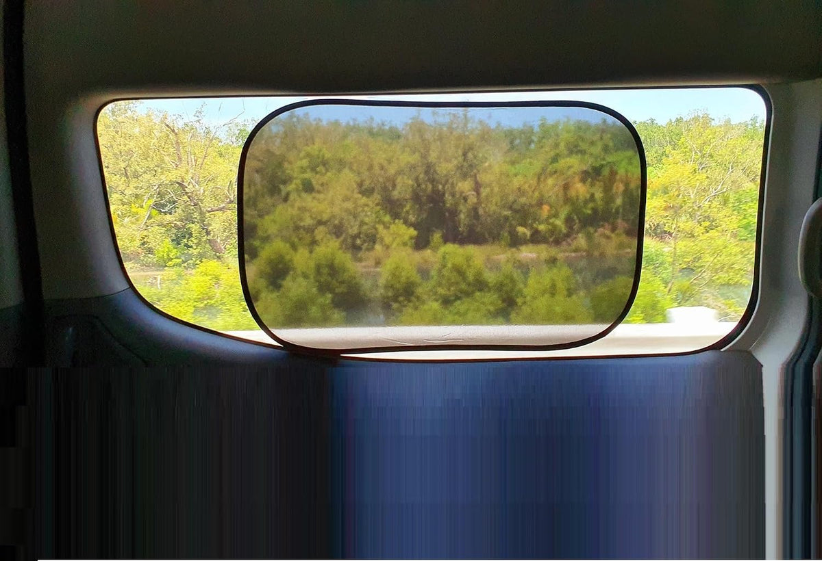 Car Window Shades - Certified 99.79% UVA & 99.95% UVB Sun Protection