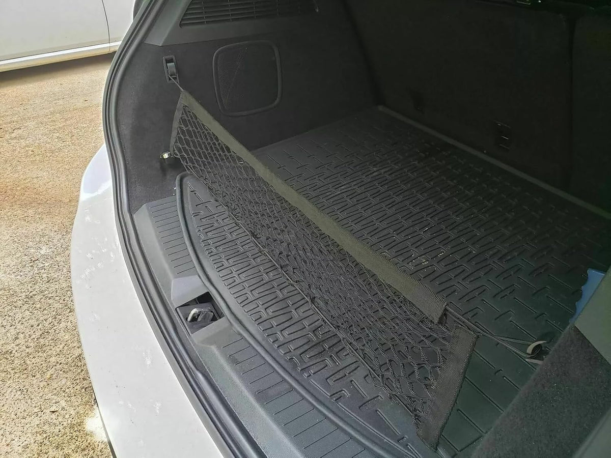 Rear Trunk Organizer Cargo Net for Lincoln MKC 2015-2020 – Envelope Style Cargo Net for SUV - Premium Mesh Elastic Car Trunk Organizer Vehicle Carrier Storage – Compatible with MKC