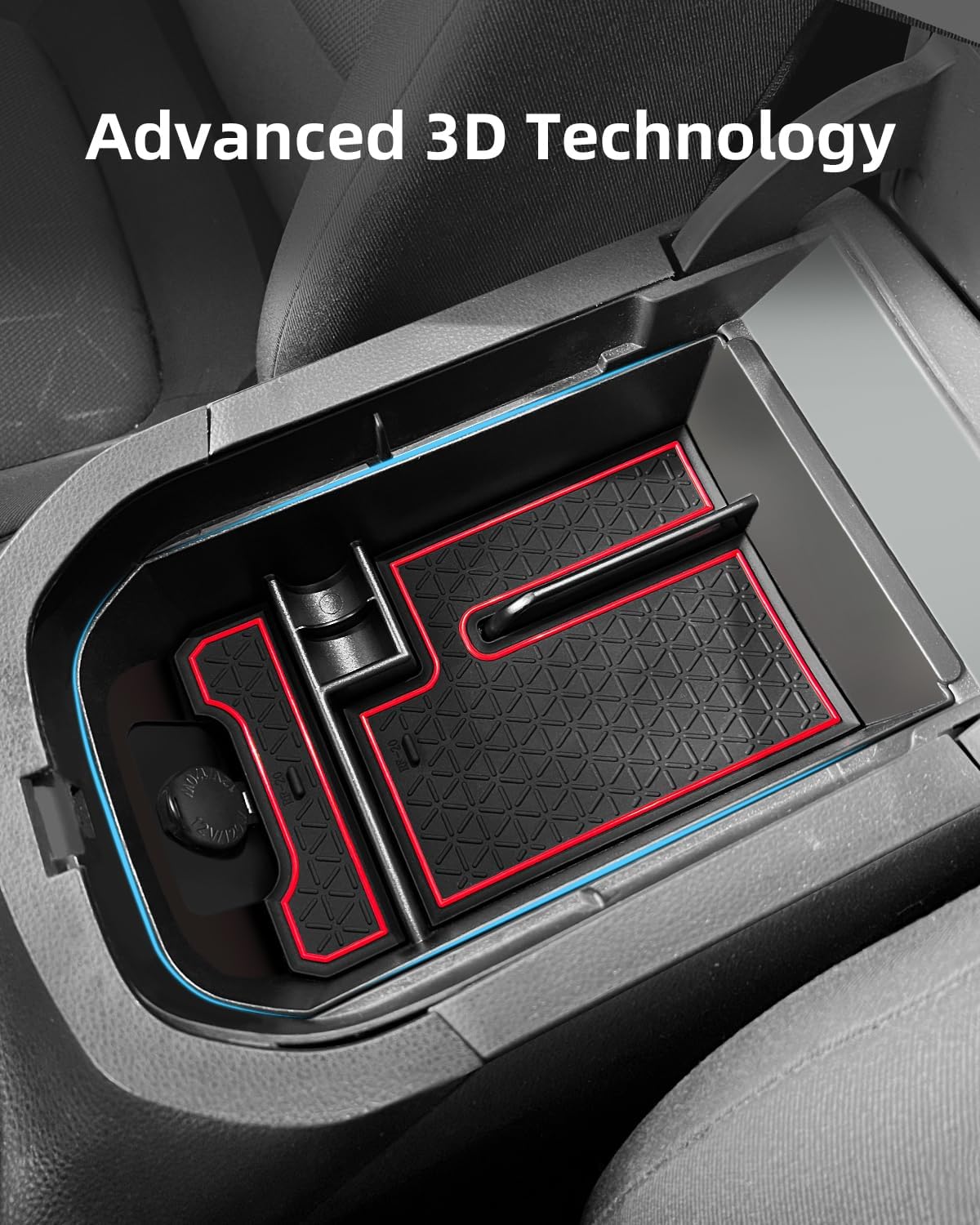 Center Console Organizer for 2025-2020 Toyota RAV4