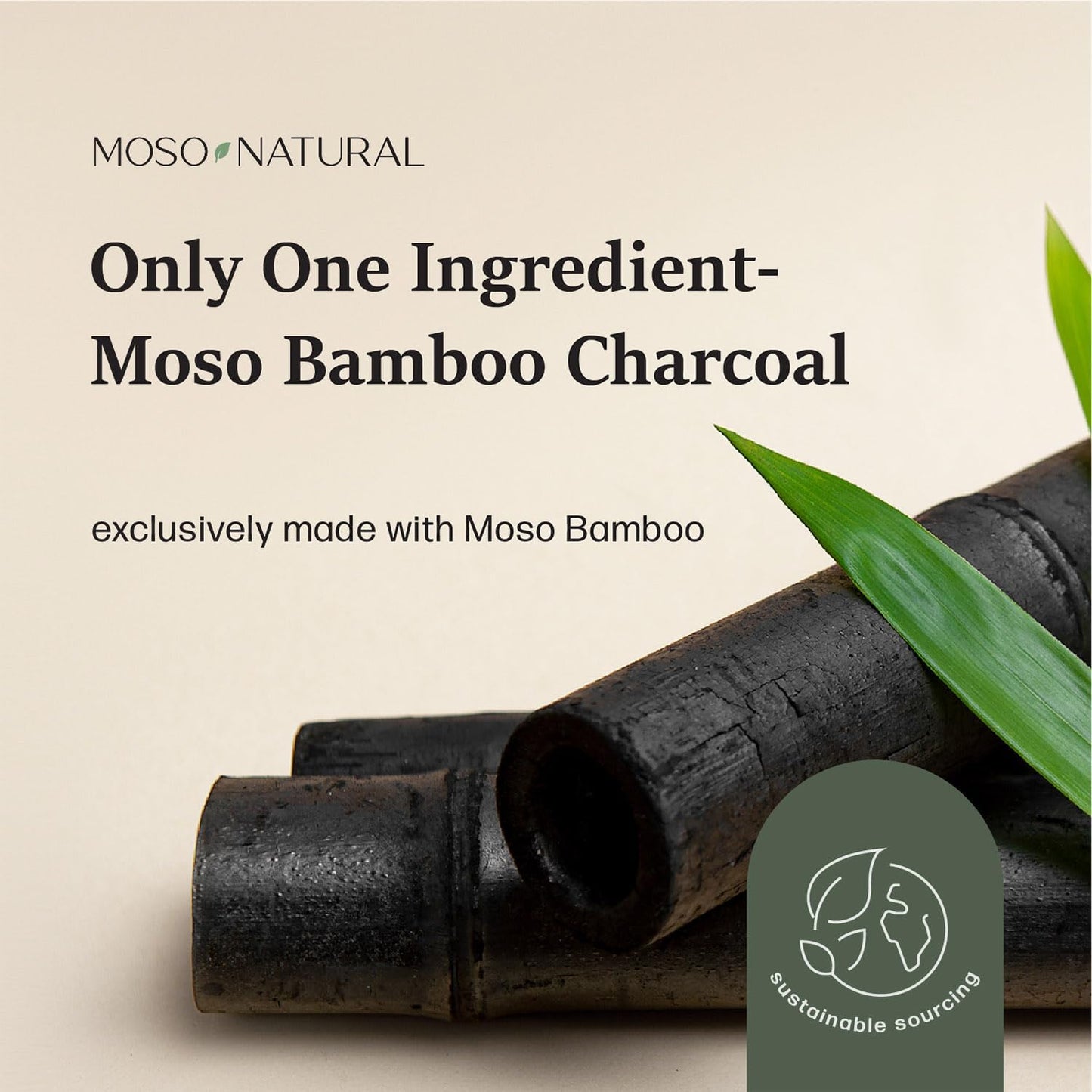 Moso Natural Air Purifying Bag 200g, Charcoal Odor Absorber, Car Odor Eliminator & Closet Deodorizer for Home & Pet, Lasts 2 Years, Unscented Bamboo Charcoal Bags, HGTV Editors' Pick
