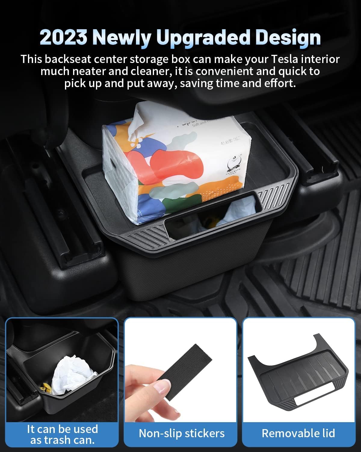 Shademax Trash Can for 2020-2025 Tesla Model Y