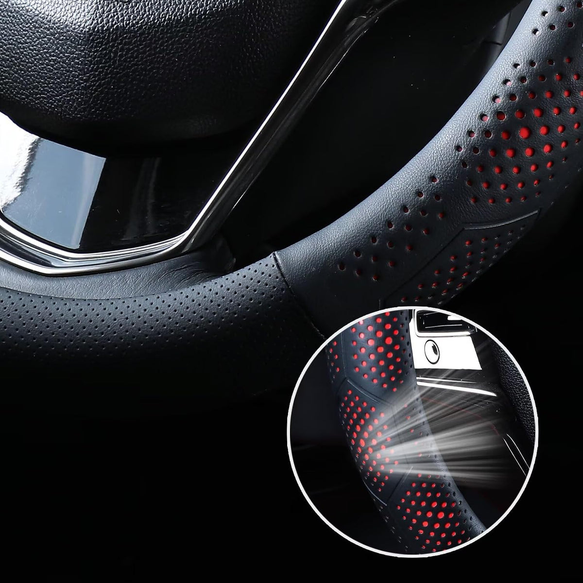 Yangday Steering Wheel Cover for Toyota RAV4 Corolla Camry Highlander