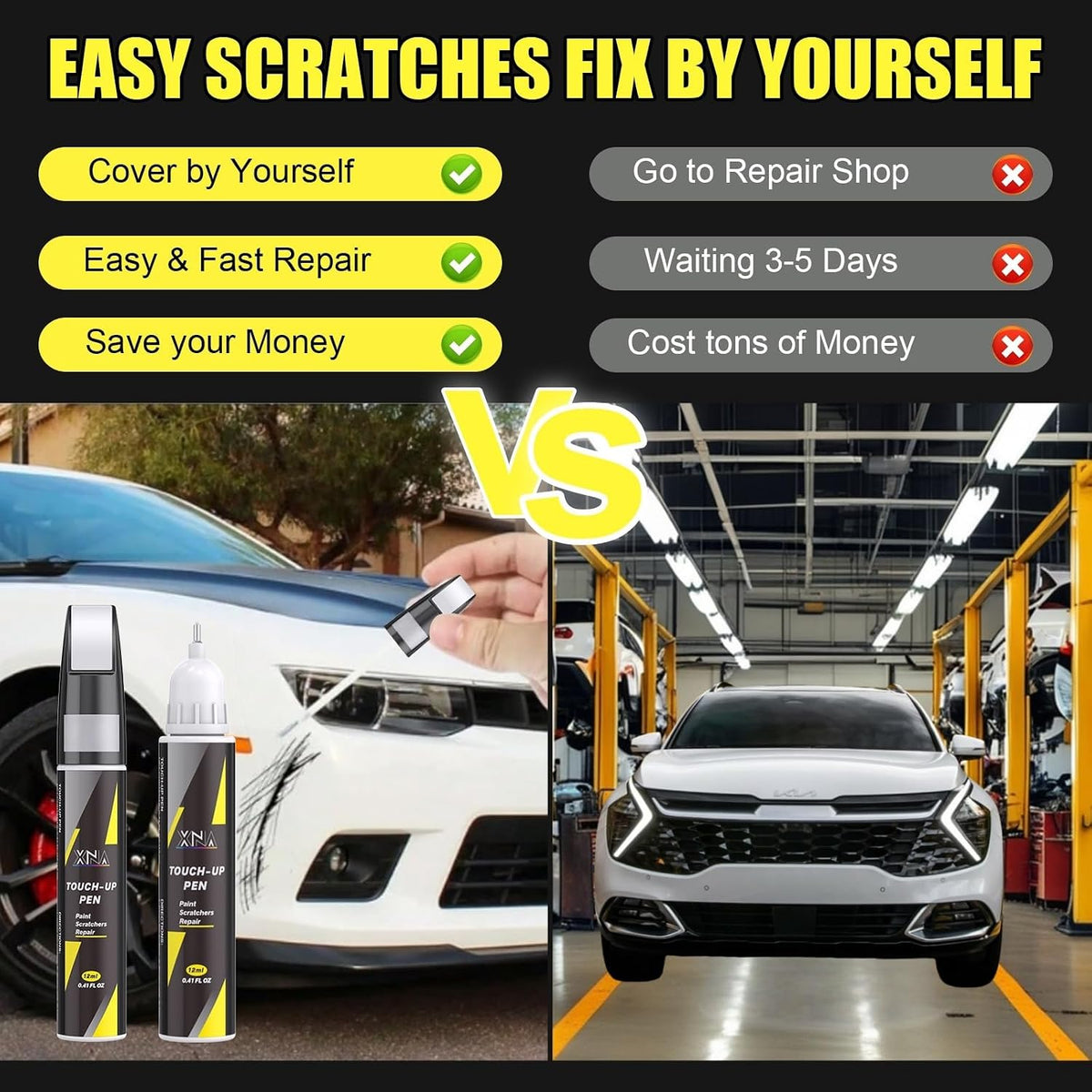 XNA Shadow Matte Gray(MGG) for KIA Touch Up Paint