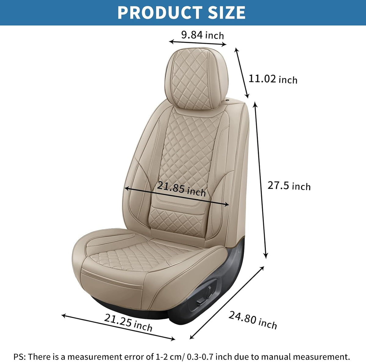 Leather Front Car Seat Covers Automotive Seat Protectors