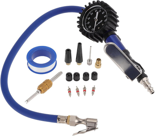 1Set Universal Tire Pressure Gauge 0-100PSI 2.56" Digital Pressure Gauge Tyre Air PSI Meter for Motorcycle SUV Truck