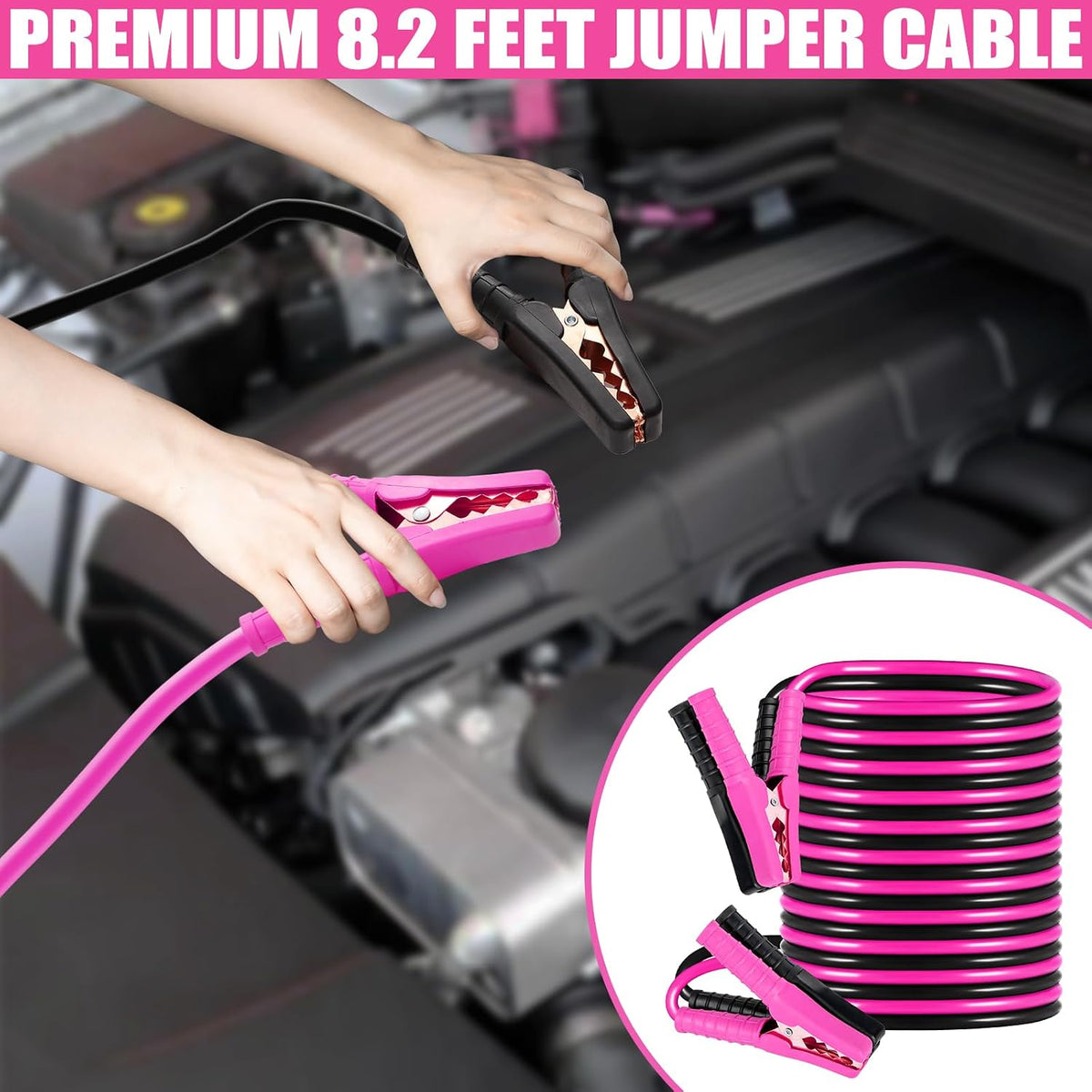 Car Emergency Kit for Women, Roadside Kit, Window Breaker, 10-in-1 Tool Set