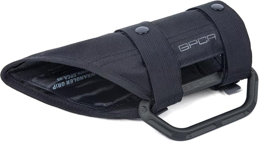 GPCA - GP Grip LITE Grab Handle, Aluminum Metal Patented Roll Bar Grab Handles Made for Jeep Wrangler 4xe, JL, JT, JK, Sport, Sahara and Rubicon 4DR/2DR 2007-2023, Single, Jet Black