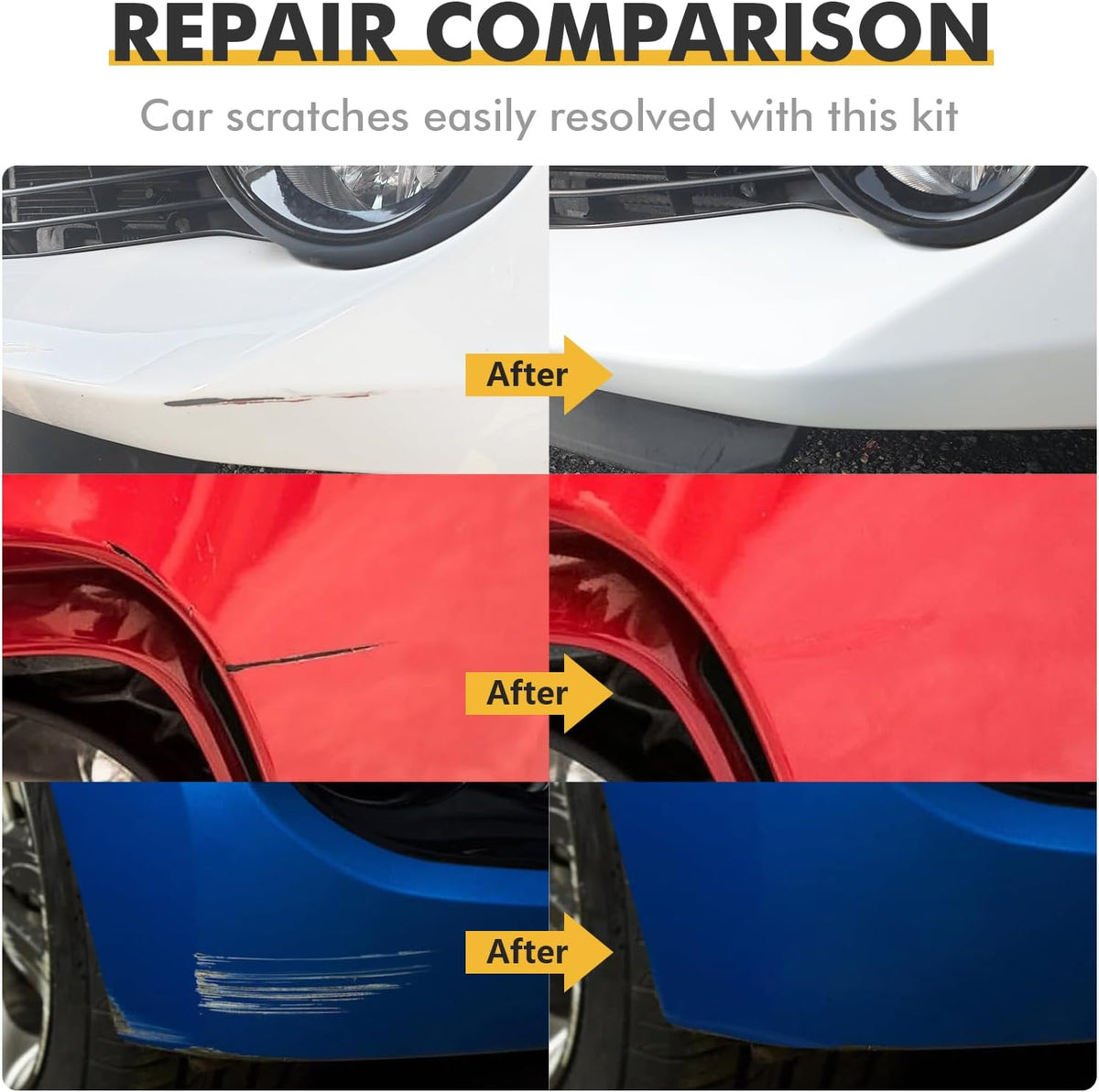 ((1G3) Magnetic Gray Metallic) Touch Up Paint for Toyota, Car Paint Scratch Repair Kit, 2 in 1 Premium Scratch Remover Pen with Exact Color-Matched