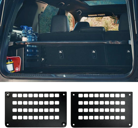 08Z03-3BM-100 Metal MOLLE Panel for 2026 Honda Passport, Functional Trunk Organizer Storage Panel with Mounting Hardware, Black Partition Board, 2026 Honda Passport Accessories (2 Pcs)