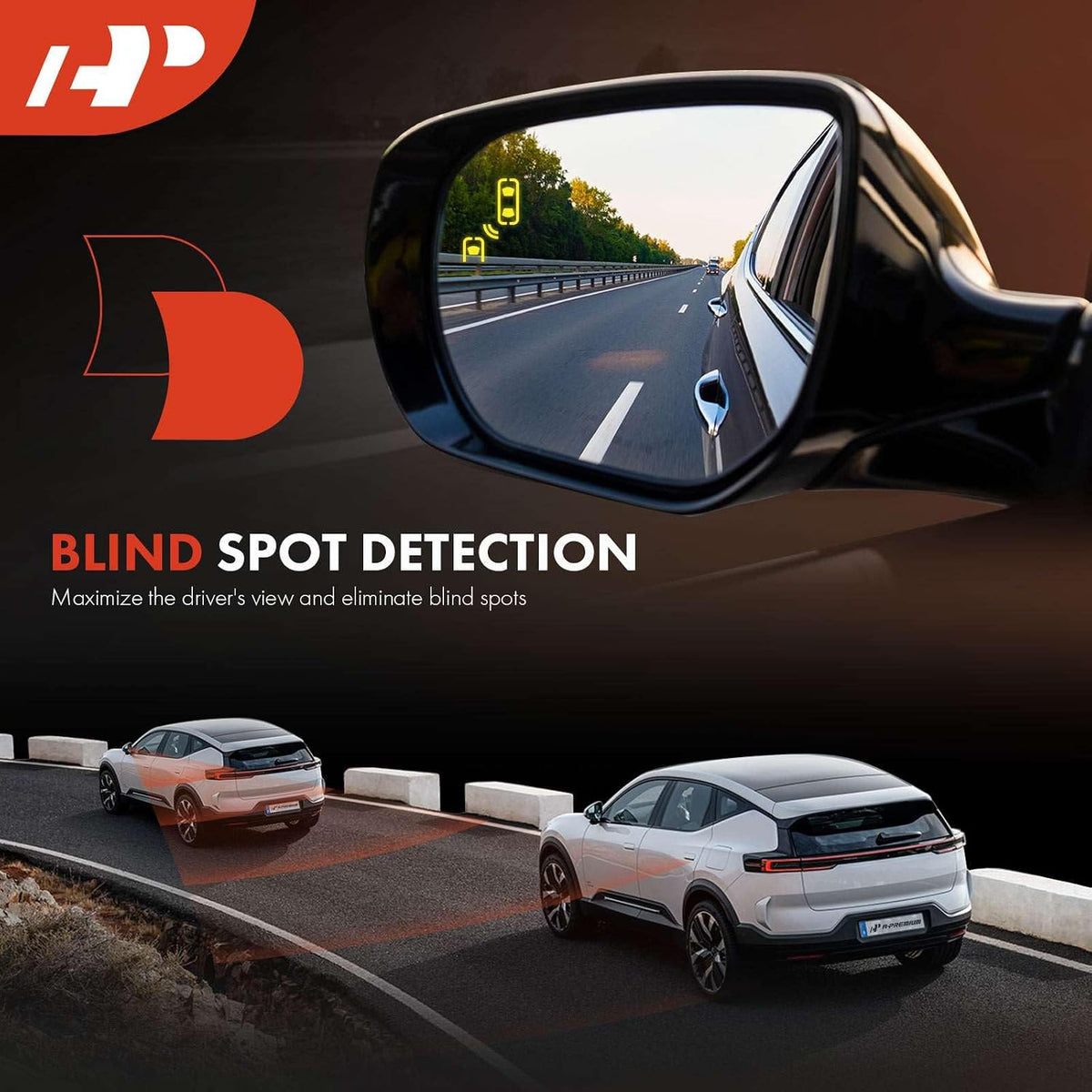 A-Premium Driver Side Power Door Mirror Compatible with Chevrolet