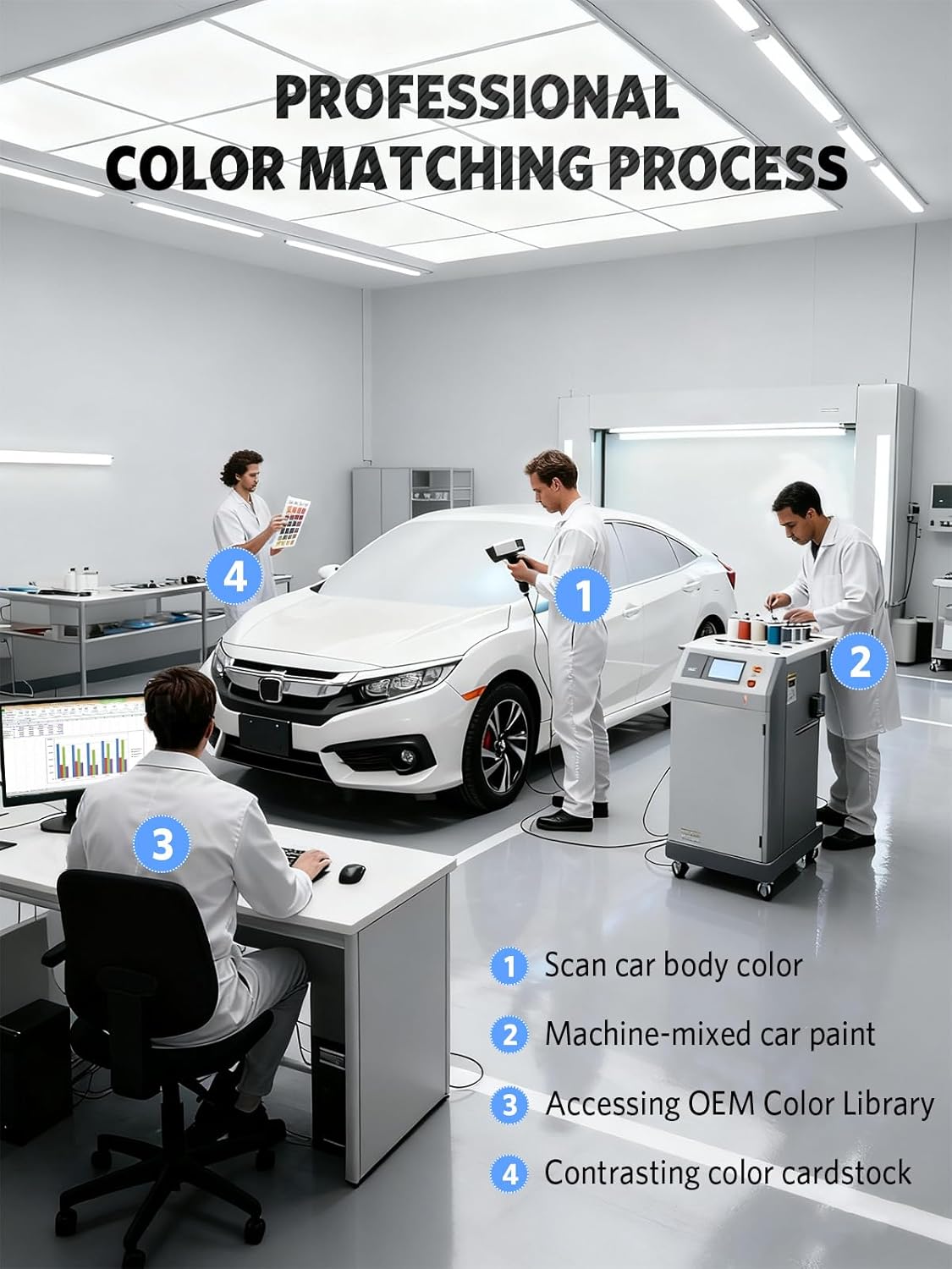 Billet Silver Metallic(PSC/JSC) for Ram Touch Up Paint Pen, 2 in 1 Car Scratch Remover with Pen Tip and Brush, Precise Color Match for Car Paint Scratch Repair, Quickly and Easily Fix Chips and Nicks