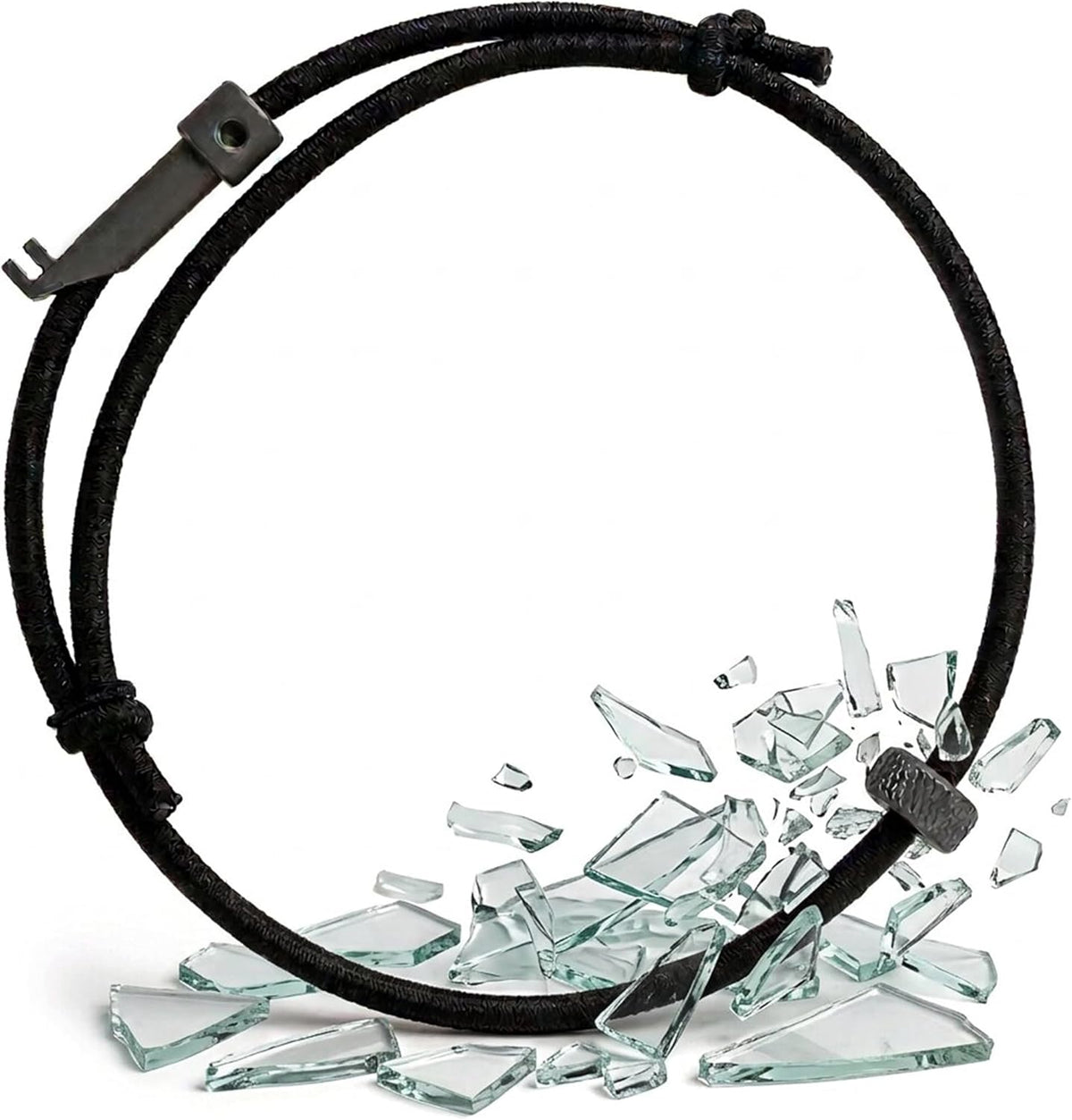 BattlBox Bracelet Car Window Breaker Wrist Strap, Escape Tool Handcuff Key