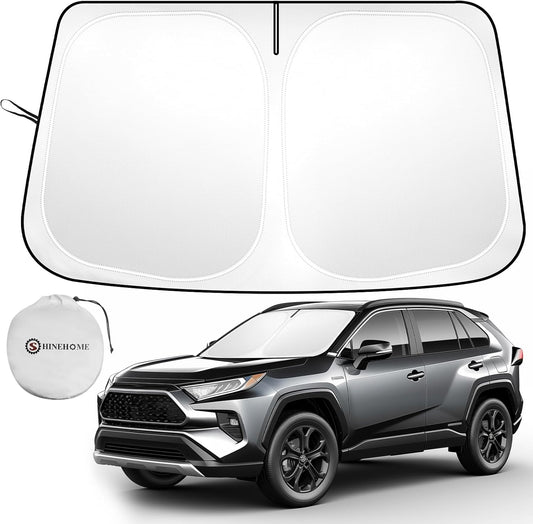 Windshield Sun Shade for Toyota RAV4 Sunshade 2019-2026 Sun Visor