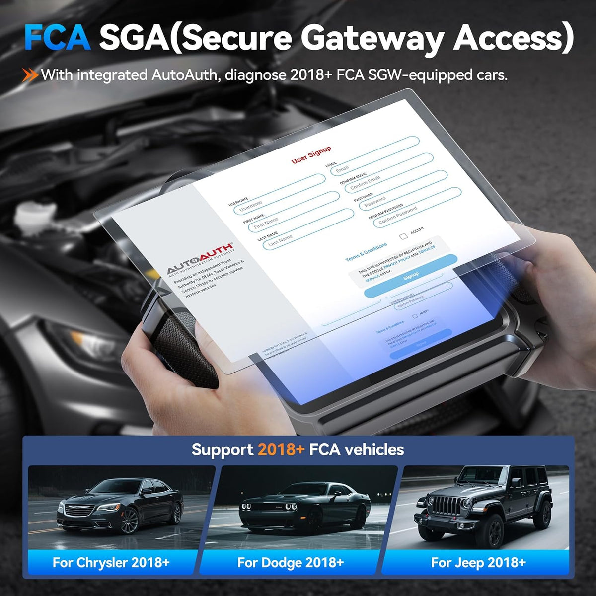 XTOOL IP500 for Jeep OBD2 Scanner, Full Systems Bidirectional Scan Tool