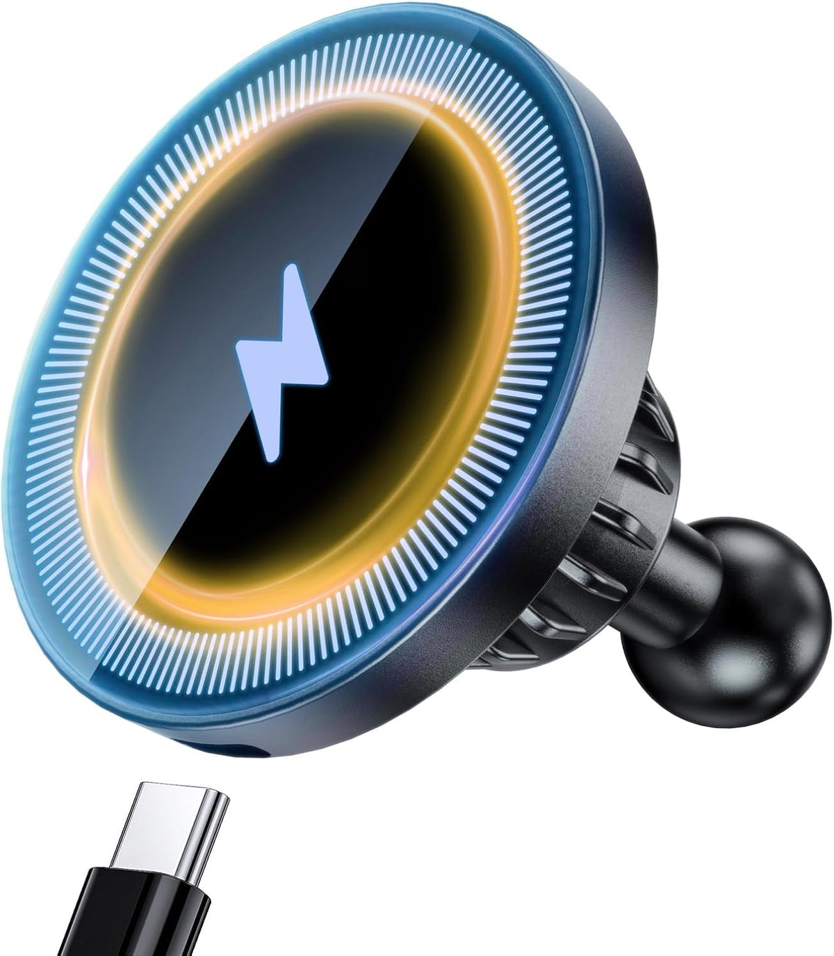 Magnetic Wireless Charging Phone Holder with 20mm Ball for MagSafe