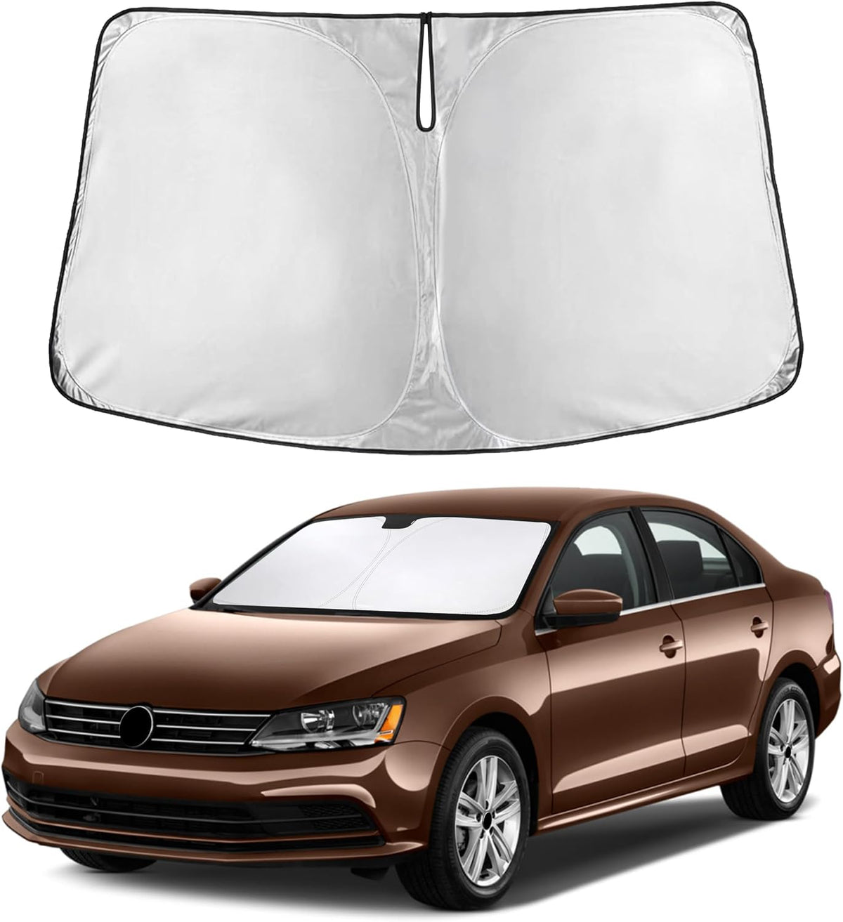 Autovir Windshields Sun Shade Fit for 2024 2025 2026 Subaru Crosstrek