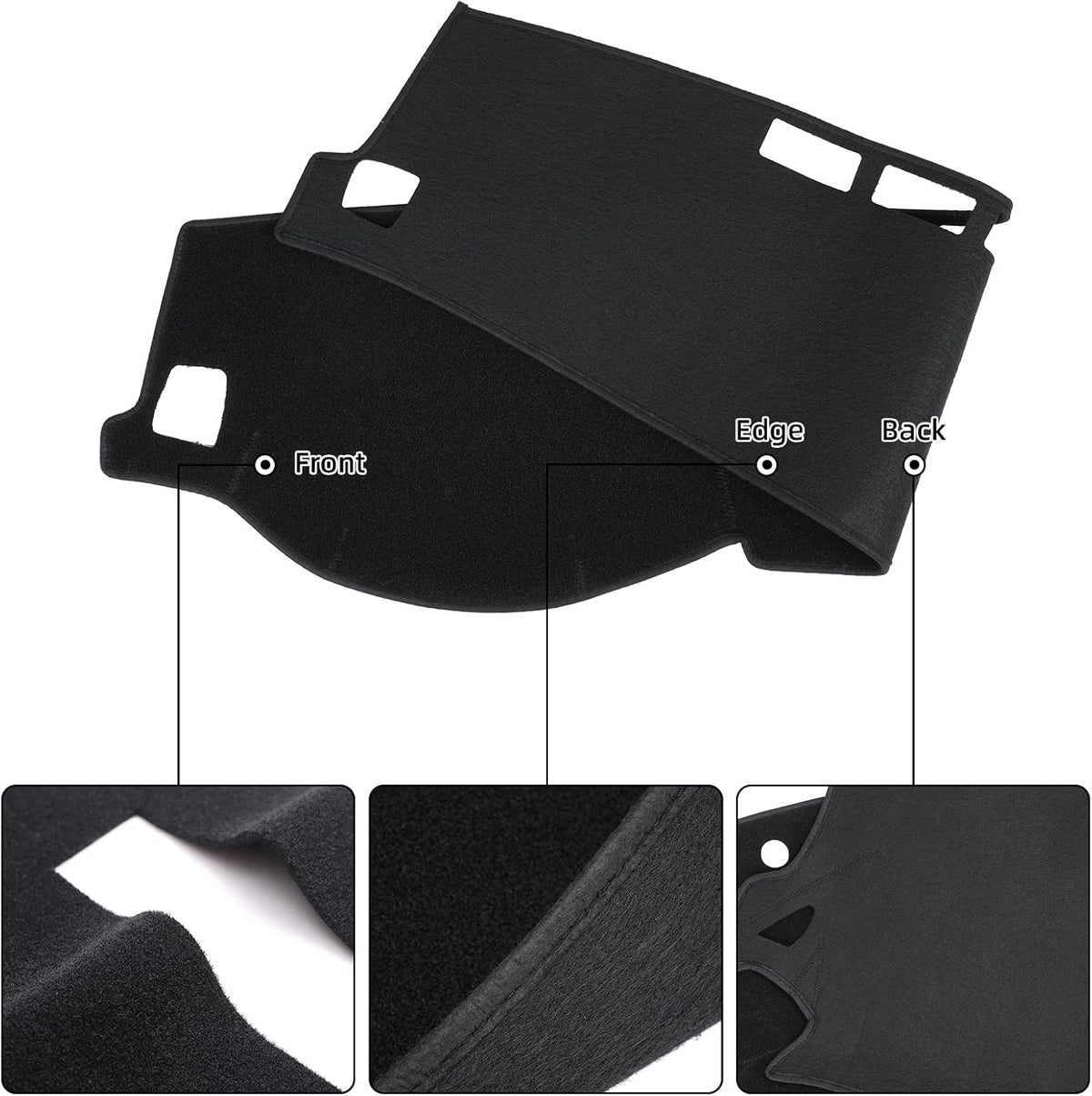 Dash Cover Mat Custom Fit for Lexus ES300 ES330 2002 2003 2004 2005 2006, Dashboard Cover Pad Carpet Protector(02-06 Black)