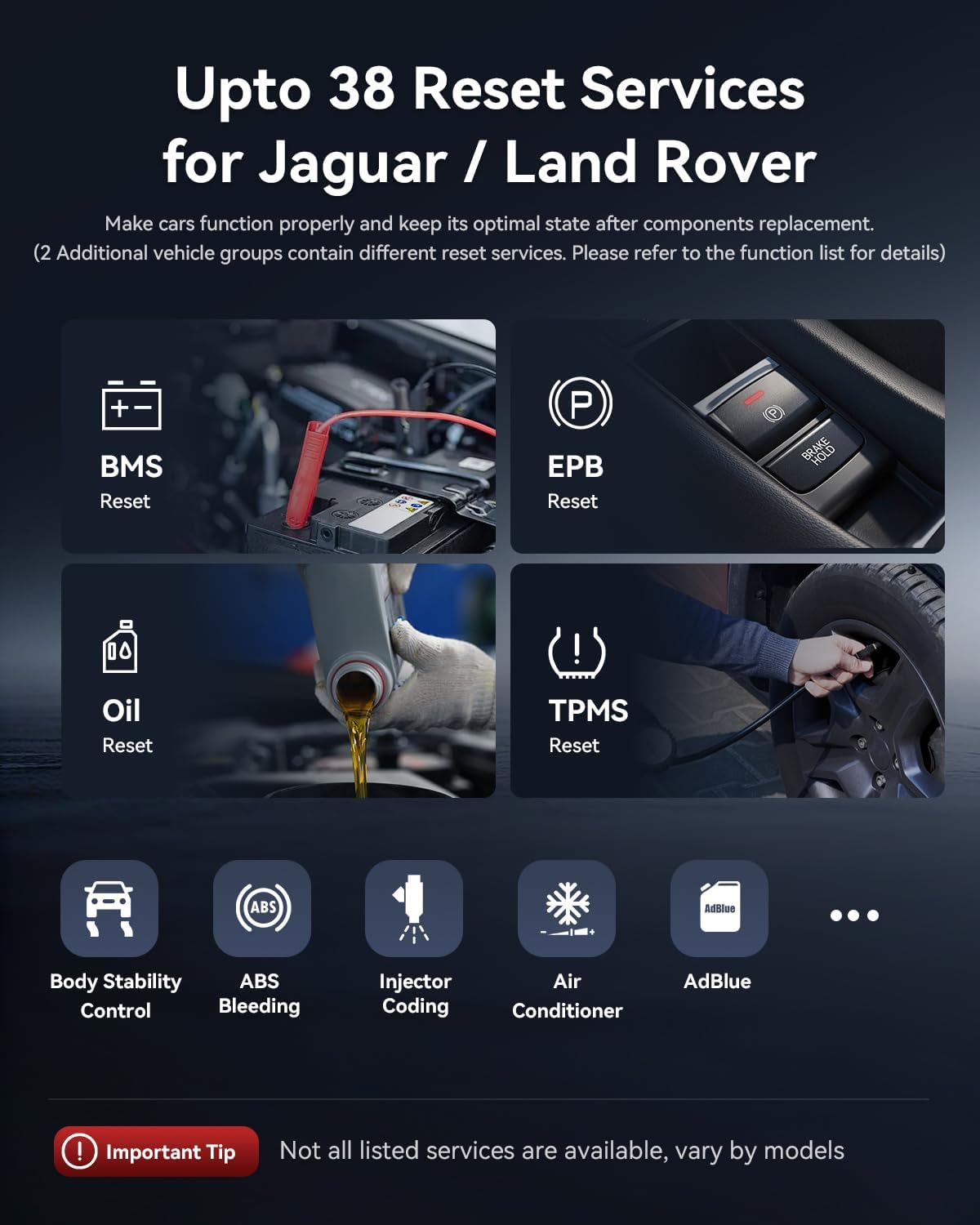 iCarsoft LR V4.0 Bidirectional Diagnostic Tool for Most Land Rover and Jaguar Up to 38 Resets Services Free 2 Further Vehicle Groups Lifetime Free Update Full System Scanner Live Data AutoVIN CAN FD