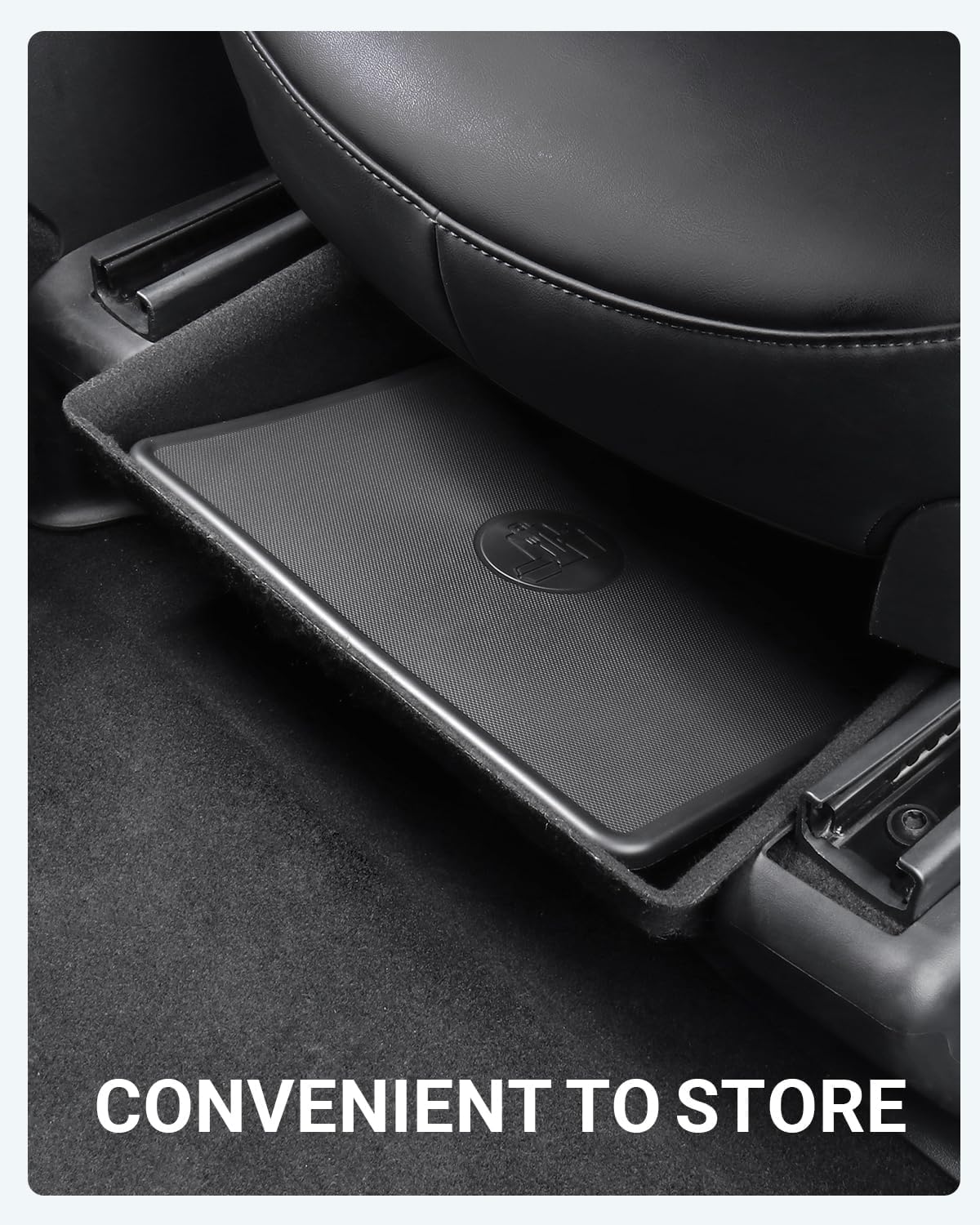 BASENOR Foldable Table Tray for 2021-2024 Tesla Model Y/ 2021-2023 Model 3