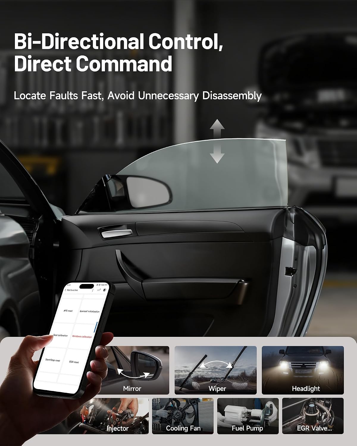 TOPDON Topscan Master OBD2 Scanner Bluetooth, Bidirectional Scan Tool