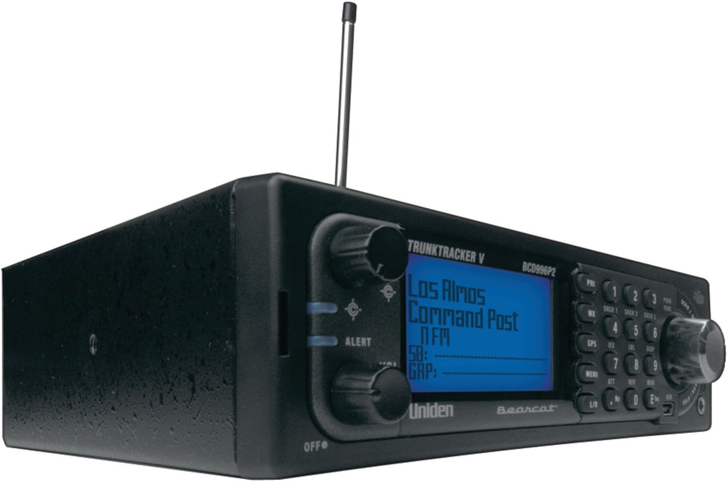 Uniden BCD996P2 Digital Mobile TrunkTracker V Scanner, 25,000 Dynamically Allocated Channels, Close Call RF Capture Technology, 4-Line Alpha Display, Base/Mobile Design, Phase 2
