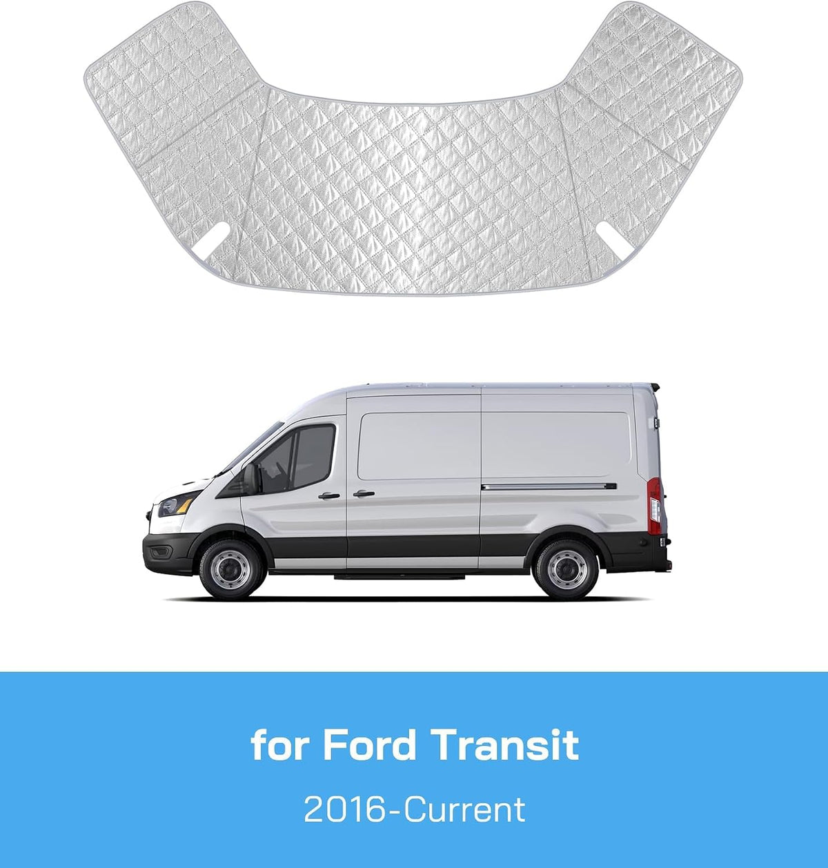 VANNCAMP Exterior Windshield Cover for Ford Transit 2015-2026