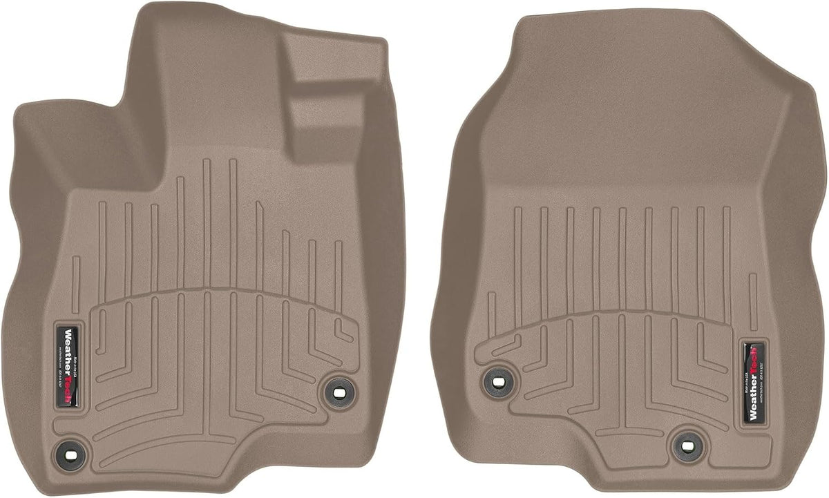 WeatherTech Custom Fit FloorLiners for Acura RDX - 1st Row (4514691), Tan
