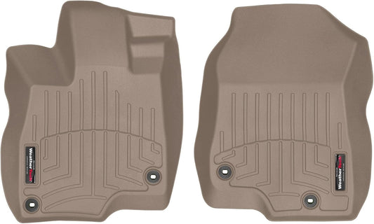 WeatherTech Custom Fit FloorLiners for Acura RDX - 1st Row (4514691), Tan