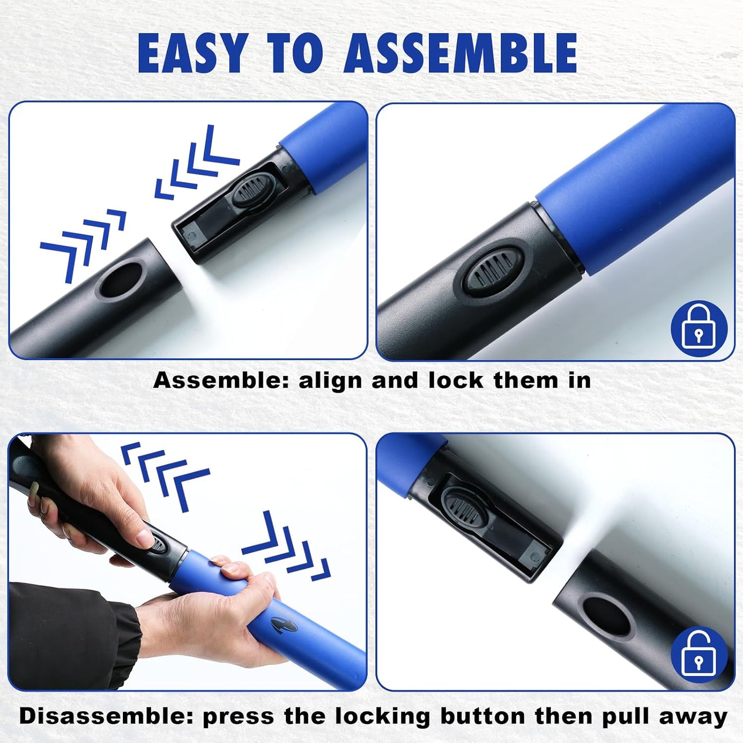 CARCAREZ 39" Extendable Car Snow Brush and Ice Scraper, Windshield Window Ice Snow Removal Snow Broom with Foam Grip 180° Pivoting Brush Head Snow Scraper for Car Auto Truck SUV