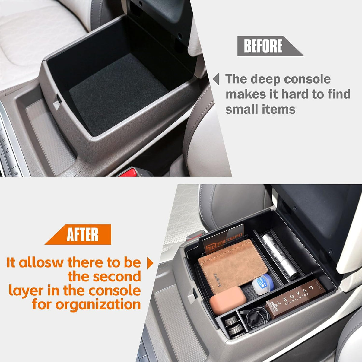 Center Console Organizer for Kia Carnival 2026-2022 Accessories