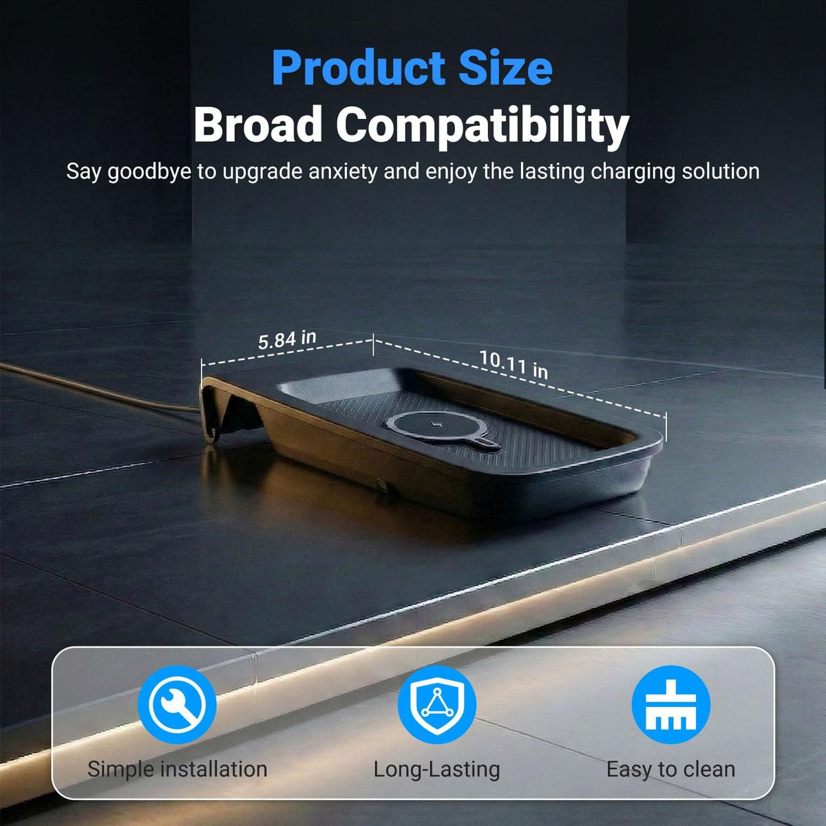 Wireless Charger Compatible with 2015-2018 Chevy Silverado