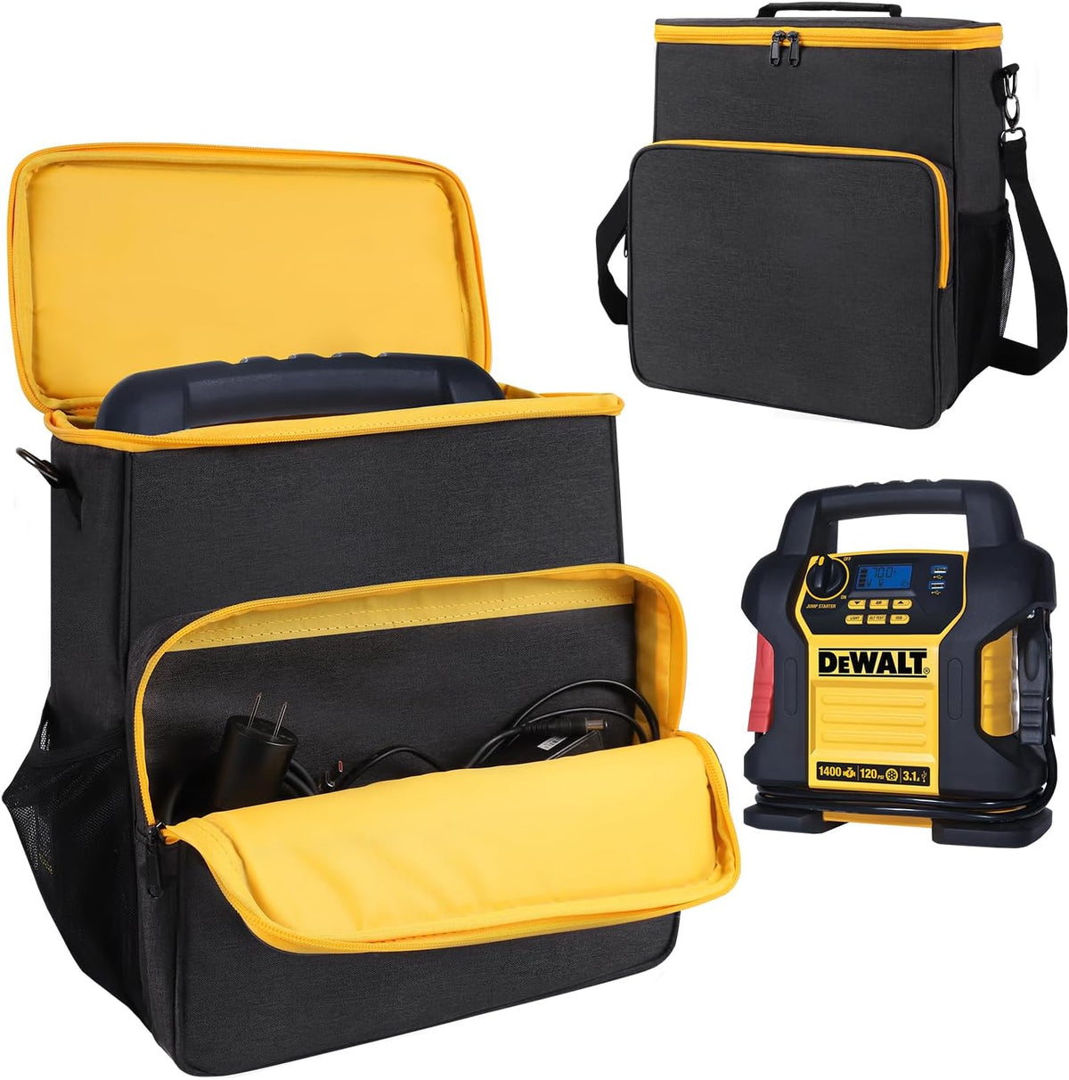 Storage Bag for DEWALT Jump Starter DXAEJ14,Carry Bag for Car Jump Starter