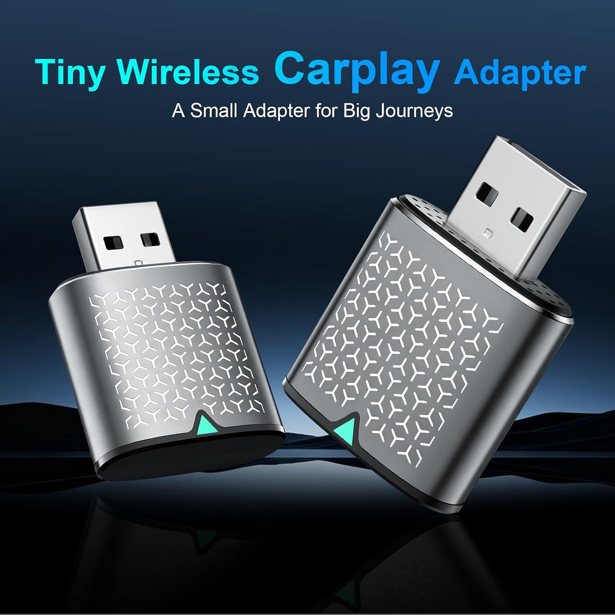 Wireless Carplay Adapter for iPhone, Bluetooth Car Play Dongle