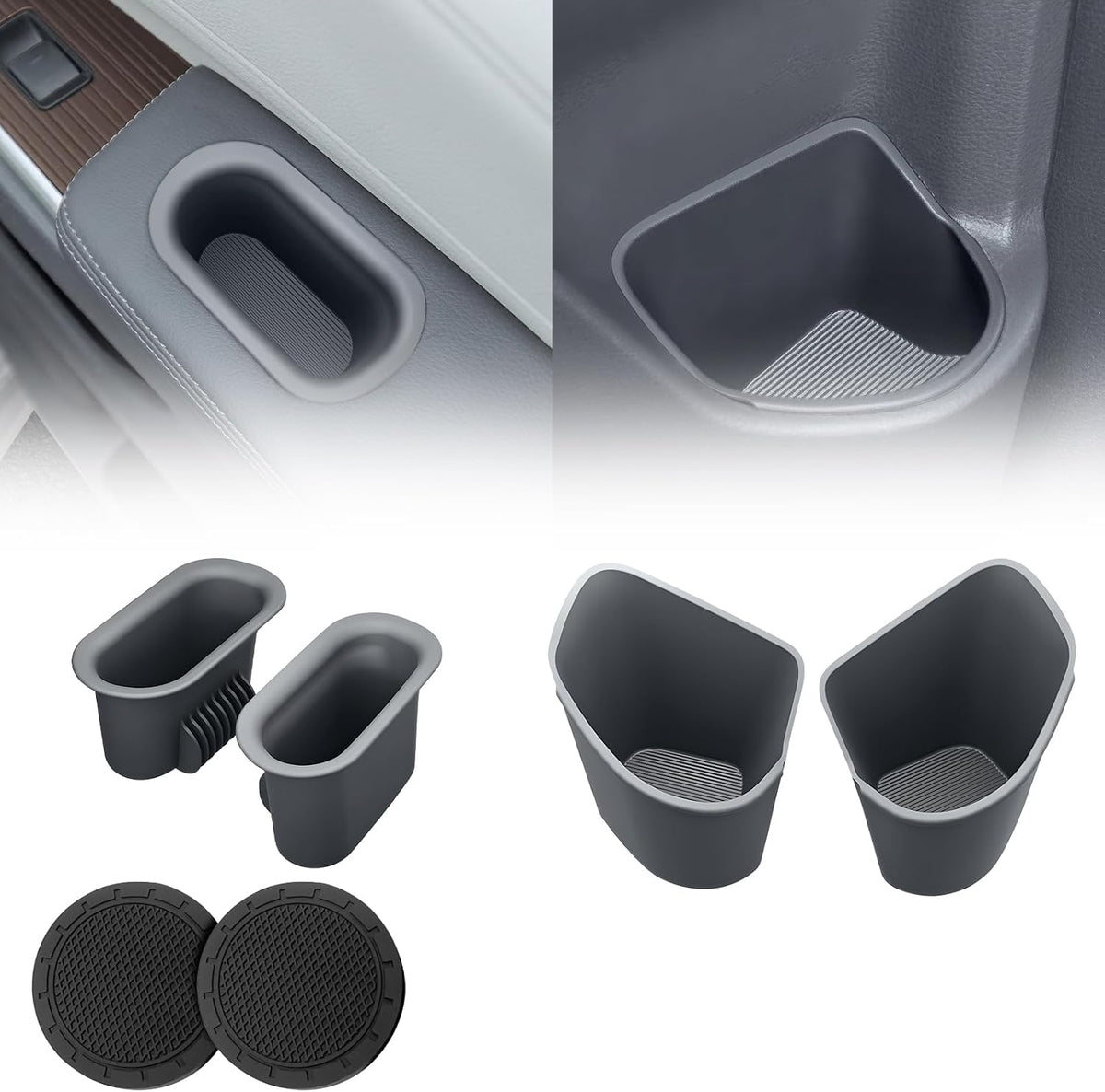 for Toyota Sienna Car Door Organizer Cup Holder, for Toyota Sienna