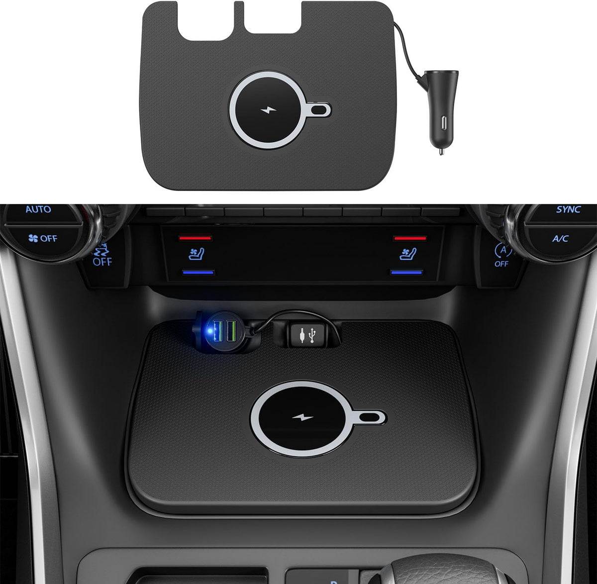 Xipoo Magnetic Wireless Charger Compatible with 2014-2021 Toyota Tundra