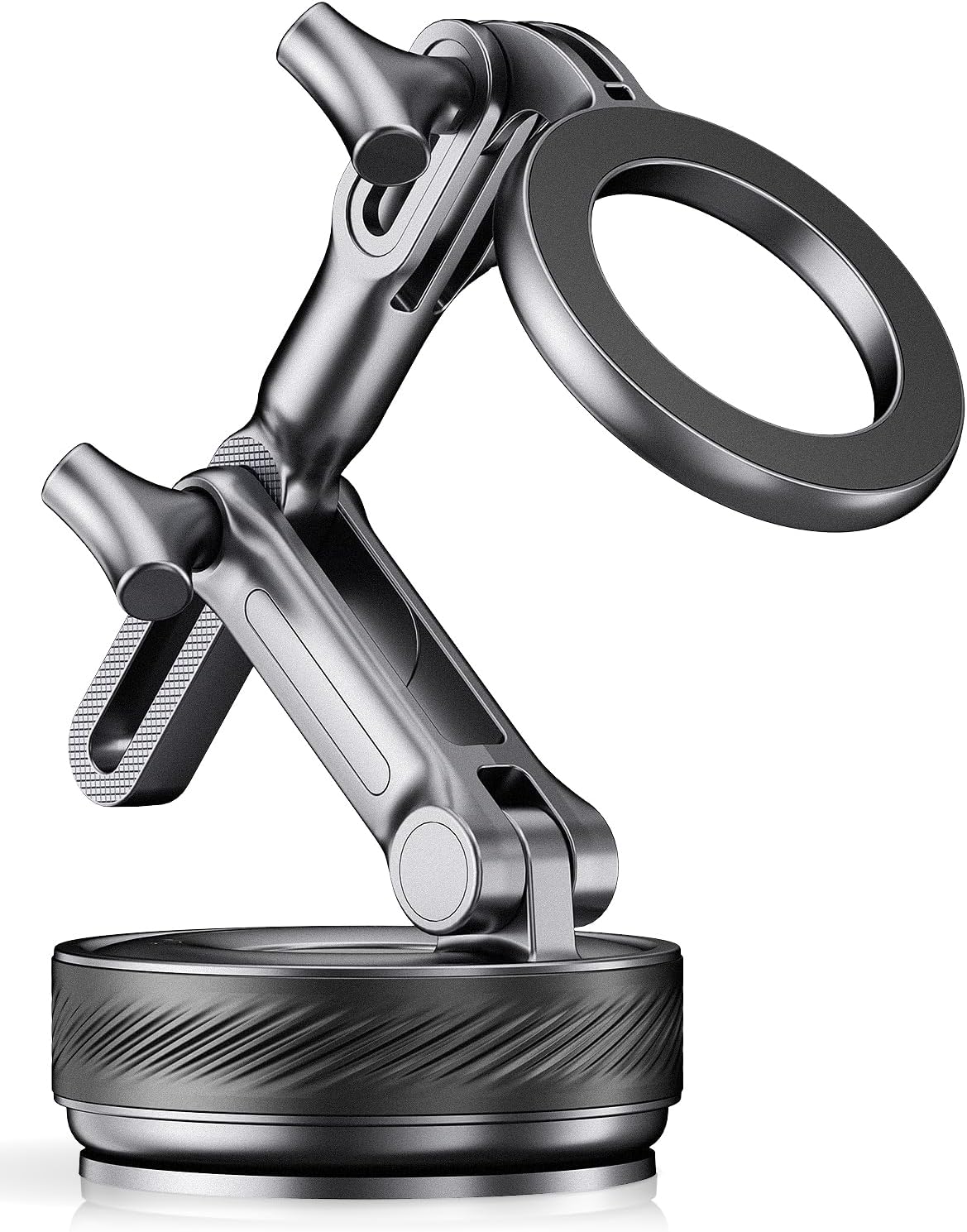 Upgraded Vacuum Magnetic Car Phone Holder Mount, Black