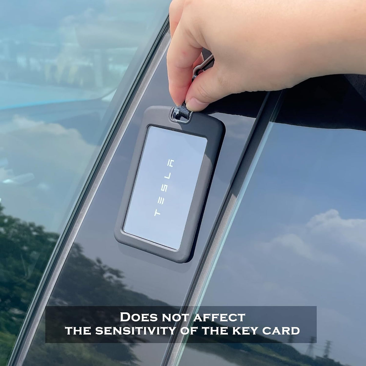 Key Card Holder Case for Tesla Model Y Model 3 Cybertruck and Rivian