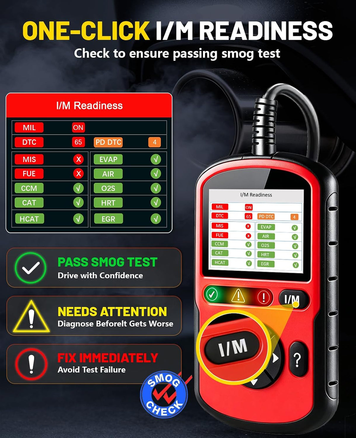 Autel OBD2 Scanner Autolink AL549, Car Code Reader for Check Engine Light, OBD2 Scan Tool for Read & Clear Fault Codes, Battery Test & Live Data, OBDII Diagnostic Tool for 1996+Cars and Trucks