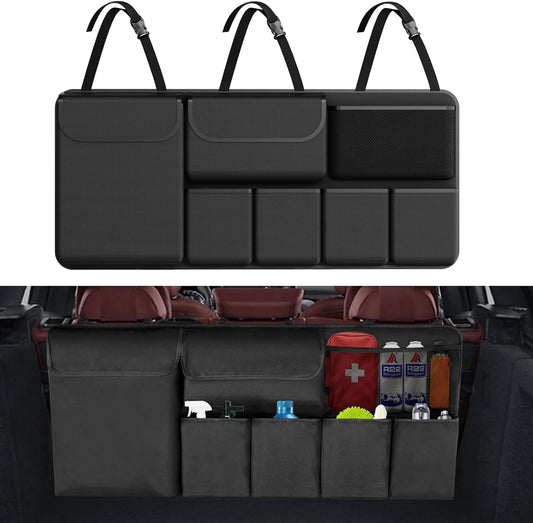 Car Trunk Organizer Backseat Hanging Organizer with Storage Pockets for Subaru Crosstrek, Forester, Outback, Ascent 2000-2024 2025 Car Accessories